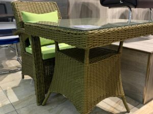 Bamboo Design Table and Chair Zumafind